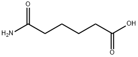 6-AMINO-6-OXO-HEXANOIC ACID Struktur
