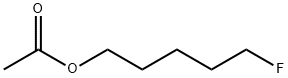 Acetic acid 5-fluoropentyl ester Struktur