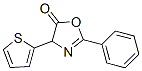 5(4H)-Oxazolone,  2-phenyl-4-(2-thienyl)-,334001-78-4,结构式