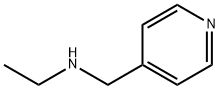 N-エチル-4-ピコリルアミン 化学構造式