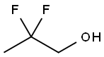 2,2-ジフルオロプロパノール 化学構造式