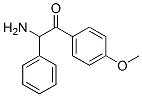 Ethanone,  2-amino-1-(4-methoxyphenyl)-2-phenyl-,33420-69-8,结构式