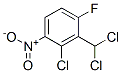 1-Fluoro-2-(dichloromethyl)-3-chloro-4-nitrobenzene,33429-69-5,结构式