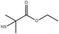 2-MERCAPTO-2-METHYL-PROPANOIC ACID ETHYL ESTER Structure