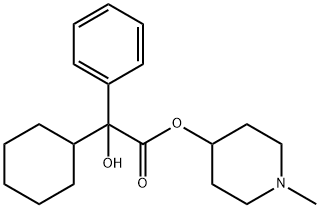 33445-17-9 N-methylpiperidine-4-yl-2-cyclohexyl-2-hydroxy-2- phenylacetate