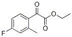 Ethyl 4-fluoro-2-methylbenzoylformate Structure