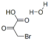 Propanoic  acid,  3-bromo-2-oxo-,  monohydrate  (9CI) Structure