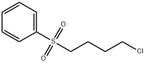 (4-Chloro-butane-1-sulfonyl)-benzene Struktur
