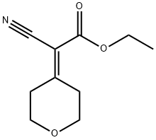 ETHYL 2-CYANO-2-(2H-PYRAN-4(3H,5H,6H)-YLIDENE)ACETATE, 33451-54-6, 结构式