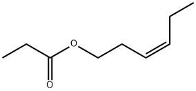 CIS-3-HEXENYL PROPIONATE Structure