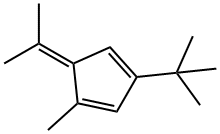 1,6,6-TRIMETHYL-3-TERT-BUTYL-FULVENE 结构式