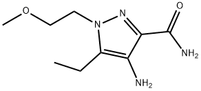 334828-10-3 4-氨基-5-乙基-1-(2-甲氧基乙基)-1H-吡唑-3-甲酰胺