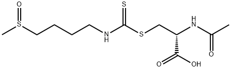 D,L-SULFORAPHANE N-ACETYL-L-CYSTEINE 化学構造式