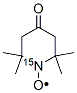 氮氧自由基哌啶酮-1-15N,33490-11-8,结构式