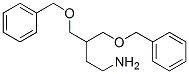 4-(ベンジルオキシ)-3-[(ベンジルオキシ)メチル]-1-ブタンアミン 化学構造式