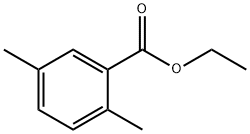 2,5-二甲基苯甲酸乙酯,33499-43-3,结构式