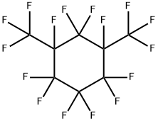 ペルフルオロ(1,3-ジメチルシクロヘキサン) 化学構造式