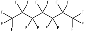 Hexadecafluoroheptane Struktur