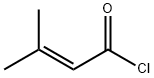3-甲基巴豆酰氯,3350-78-5,结构式