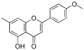 5-Hydroxy-4'-methoxy-7-methylflavone 结构式