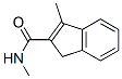 1H-Indene-2-carboxamide,  N,3-dimethyl- Structure