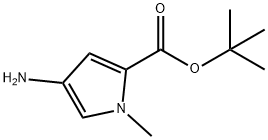 1H-Pyrrole-2-carboxylicacid,4-amino-1-methyl-,1,1-dimethylethylester(9CI) 化学構造式