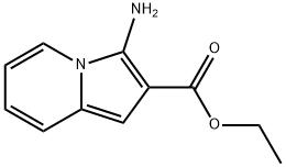 2-Indolizinecarboxylicacid,3-amino-,ethylester(7CI,8CI,9CI),3351-78-8,结构式
