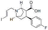 (E)-N-(1-Iodoprop-1-en-3-yl)-3-beta-(4-fluorophenyl)-nortropane-2-beta-carboxylic acid,335104-67-1,结构式