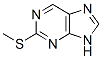 2-(Methylthio)-9H-purine Structure