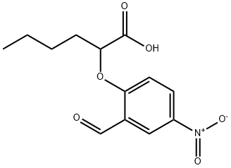 2-(2-포르밀-4-니트로페녹시)헥산산