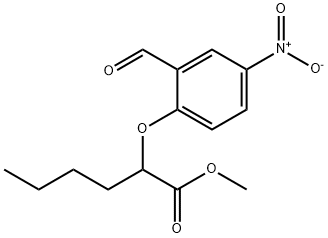 Methyl 2-(2-forMyl-4-nitrophenoxy)hexanoate