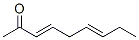 3,6-Nonadien-2-one (9CI) Structure