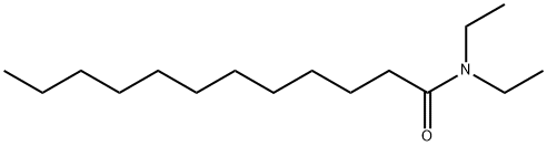 N,N-Diethyldodecanamide Struktur