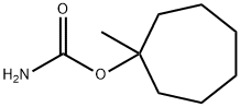 Cycloheptanol, 1-methyl-, carbamate (9CI) Structure