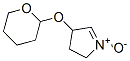 2H-Pyrrole,3,4-dihydro-4-[(tetrahydro-2H-pyran-2-yl)oxy]-,1-oxide(9CI) Structure