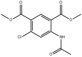 4-(乙酰氨基)-6-氯-1,3-苯二甲酸二甲酯,335293-22-6,结构式