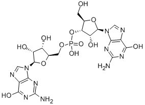 guanylyl-(3'->5')-guanosine Structure