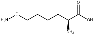 L-Norleucine, 6-(aminooxy)- (9CI) 化学構造式