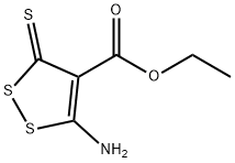 5-AMINO-3-THIOXO-3H-(1,2)DITHIOLE-4-CARBOXYLIC ACID ETHYL ESTER