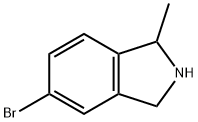 5-bromo-2,3-dihydro-1-methyl-1H-Isoindole Struktur