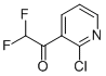 Ethanone, 1-(2-chloro-3-pyridinyl)-2,2-difluoro- (9CI) 化学構造式