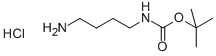 BOC-1,4-丁二胺盐酸盐,33545-98-1,结构式