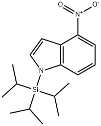 4-Nitro-1-(triisopropylsilyl)indole Structure