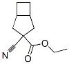 Bicyclo[3.2.0]heptane-3-carboxylic acid, 3-cyano-, ethyl ester (9CI) Structure