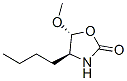 2-Oxazolidinone,4-butyl-5-methoxy-,(4S,5R)-(9CI) Structure