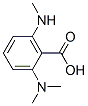 Benzoic acid, 2-(dimethylamino)-6-(methylamino)- (9CI) Struktur