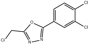 2-(CHLOROMETHYL)-5-(3,4-DICHLOROPHENYL)-1,3,4-OXADIAZOLE