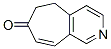 5,6-Dihydro-7H-cyclohepta[c]pyridin-7-one Struktur