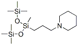 1-[3-[Bis(trimethylsilyloxy)(methyl)silyl]propyl]piperidine,33580-70-0,结构式