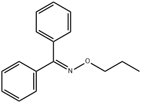 Benzophenone O-propyl oxime 结构式